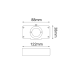 LED 16W FIBER OPTIC KIT 0,75mm 25x2-3-4-5m & RF REMOTE