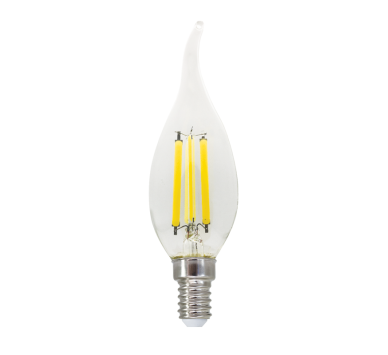 LED FILAMENT E14 C35 6W TIP 4000K 230V AC 770LM RA80 30000H 360°