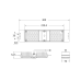 LED MODULE 60W 6.000K 6.900LM 90˚ 50.000HRS IP66 230V AC