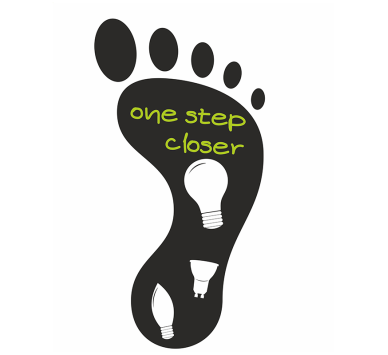 RIGHT FOOTPRINT FLOOR STICKER DIOLAMP 27x11cm