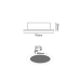 Υ/Κ LED RECESSED NM ROUND SPOT 2W 3000K 140Lm 230V Φ50 120° Ra80