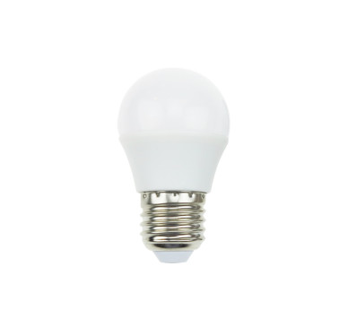 LED SMD E27 G45 3W 6000K 230V AC 290LM RA80 30000H 180°
