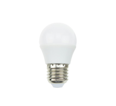 LED SMD E27 G45 5W 6000K 230V AC 470LM RA80 30000H 180°