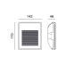 NETTO LED ΓΥΨΙΝΟ TRIMLESS Φ/Σ EVE ΕΜΜΕΣΟΥ ΦΩΤΙΣΜΟΥ CREE 1.5W 3000K 150LM 230V AC RA80
