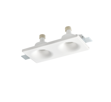 ΣΤΡΟΓΓΥΛΟ ΔΙΠΛΟ ΓΥΨΙΝΟ TRIMLESS ΣΠΟΤ 260*130*45 REMY 2*GU10
