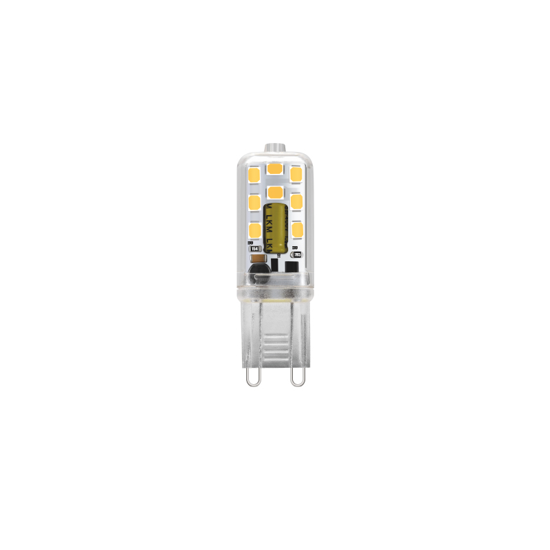 LED SMD G9 3W 6000K 230V AC 270LM RA80 30000H 300° PLASTIC CLEAR