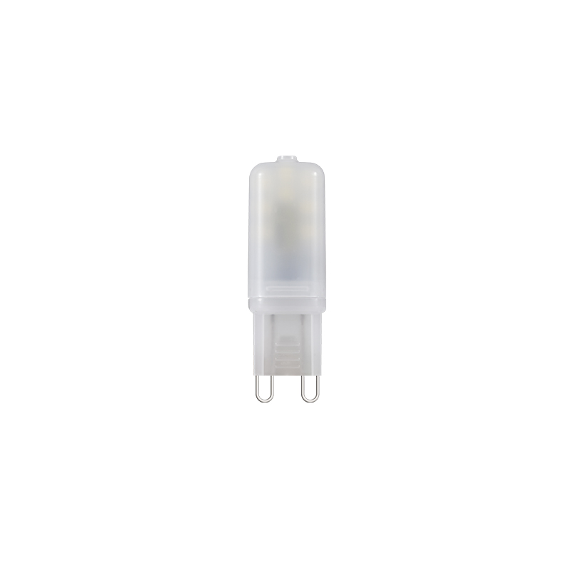LED SMD G9 3W 6000K 230V AC 230LM RA80 30000H 300° PLASTIC  FROSTED