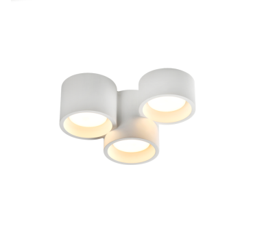 ΓΥΨΙΝΟ 3 ΣΤΡΟΓΓΥΛA Φ/Σ ΟΡΟΦΗΣ ΦΥΣΙΚΟ 260*170*150 GENI 3*GX53