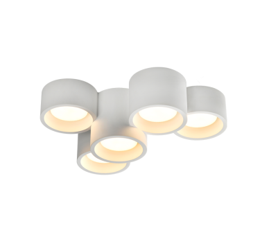 ΓΥΨΙΝΟ 5 ΣΤΡΟΓΓΥΛA Φ/Σ ΟΡΟΦΗΣ ΦΥΣΙΚΟ 370*240*150 GENI 5*GX53