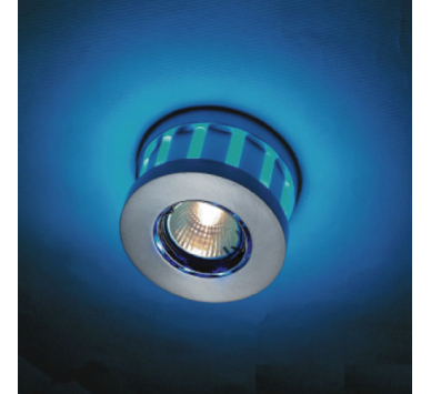 ΣΠΟΤ GU10 ΜΕ 12LED ΜΠΛΕ ΣΤΡ/ΛΟ