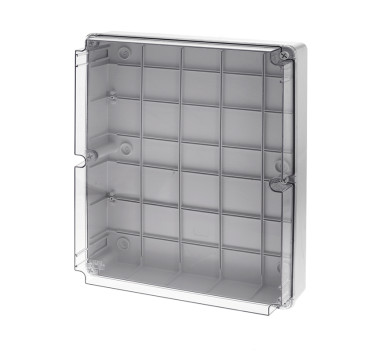 460X380X120 SURF BOX TRANSARENT LID IP65