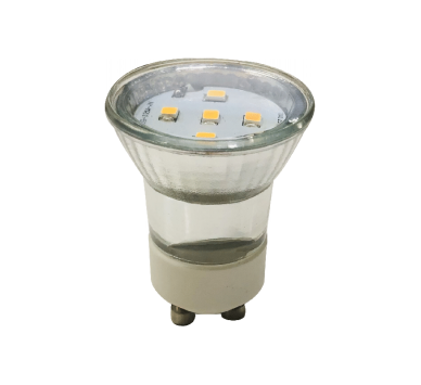 LED SMD GU10 MINI 3W 3000K 230V AC 260LM RA80 30000H 120° GLASS