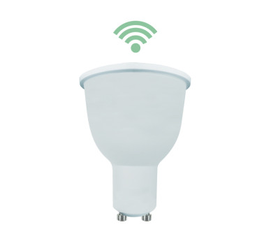 LED SMD GU10 5W RGB+CCT WIFI 230V AC 380LM RA80 30000H 100°