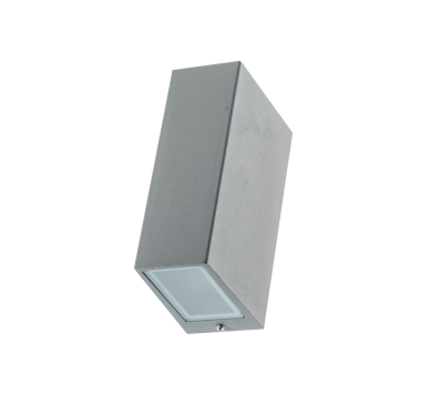 NETTO UP-DOWN CUBES 2X1W SMD EPISTAR LED 3000K 230V GREY