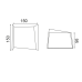 NETTO FORMER 4W SMD EPISTAR LED 3000K 230V GREY