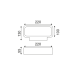 NETTO LUNOB 5W COB EPISTAR LED 3000K 230V GREY