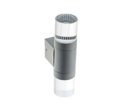 NETTO UP-DOWN CLEAR 2W LED 3000K 230V GREY