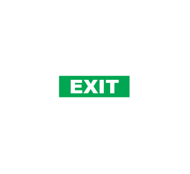 STICKER EXIT