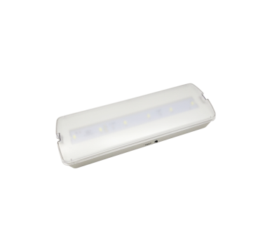 MAINTAINED/NON MAINTAINED EMERGENCY LED 4W 3HRS 200LM 6000K 230V&TESTBUTTON