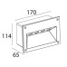 NETTO DOWN 4X1W P.LED IP65