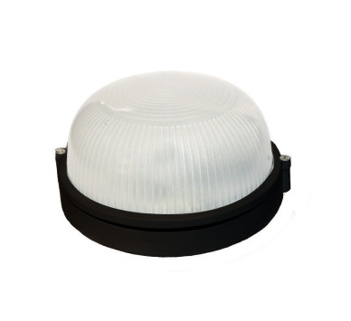 ΠΛΑΦΟΝΙΕΡΑ ΜΑΥΡΗ ΙΡ45 Ε27 60W RAL C0026