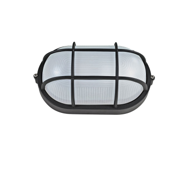 ΧΕΛΩΝΑ Ε27 208mm ΜΑΥΡΟ ΜΕ ΠΛΕΓΜΑ  RAL C0026