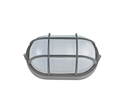 ΧΕΛΩΝΑ Ε27 208mm ΓΚΡΙ ΜΕ ΠΛΕΓΜΑ  RAL7016M