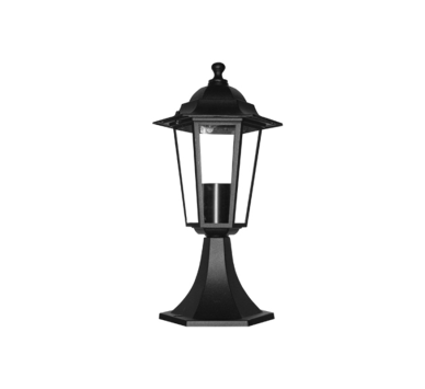 ΦΑΝΑΡΙ ΚΟΛΩΝΑΣ ΜΑΥΡΟ ΙΡ44 Ε27 60W RAL C0026