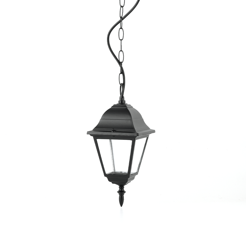 ΦΑΝΑΡΙ ΚΡΕΜΑΣΤΟ ΜΑΥΡΟ ΙΡ44 Ε27 60W RAL C0026