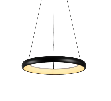 ΚΡΕΜΑΣΤΟ Φ/Σ LED 32W 2500LM CCT IP20  ΜΑΥΡΟ ΜΕΤΑΛΛΙΚΟ + ΑΚΡΥΛΙΚΟ
