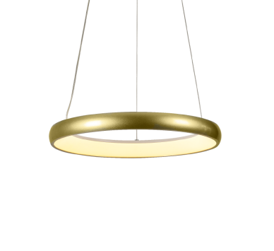ΚΡΕΜΑΣΤΟ Φ/Σ LED 32W 2500LM CCT IP20  ΧΡΥΣΟ ΜΕΤΑΛΛΙΚΟ + ΑΚΡΥΛΙΚΟ