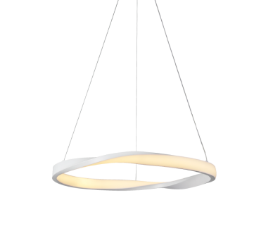ΚΡΕΜΑΣΤΟ Φ/Σ LED 42W 3300LM CCT IP20 ΛΕΥΚΟ ΜΕΤΑΛΛΙΚΟ + ΑΚΡΥΛΙΚΟ