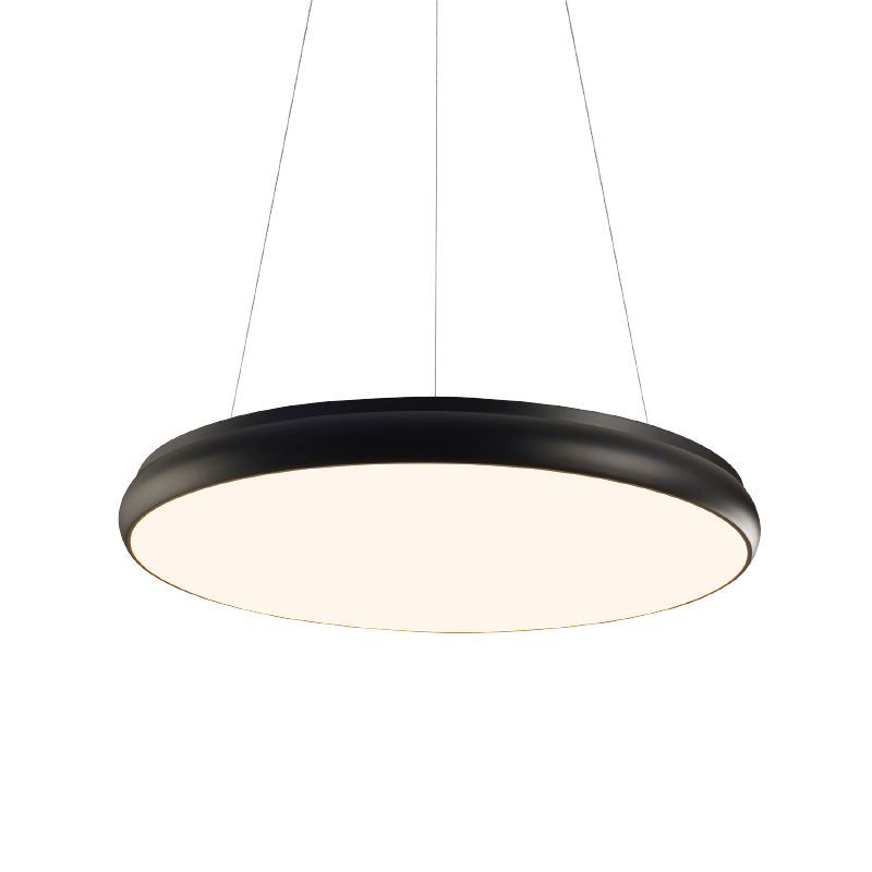 ΚΡΕΜΑΣΤΟ Φ/Σ LED 70W 5600LM  ΜΑΥΡΟ ΜΕΤ/ΚΟ D80XH8CM KALLISTA