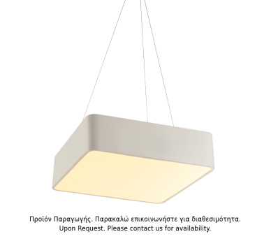 ΚΡΕΜΑΣΤΟ Φ/Σ LED 40W 4000LM CCT ΛΕΥΚΟ ΜΕΤ/ΚΟ 48X48XH140CM EMERY