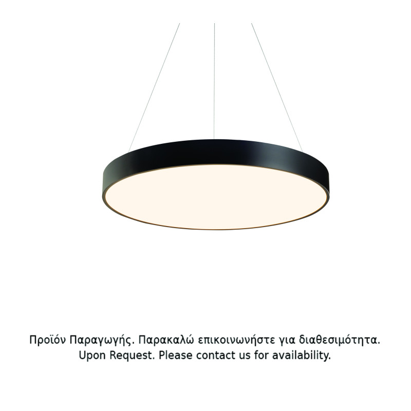 ΚΡΕΜΑΣΤΟ Φ/Σ LED 100W 9500LM CCT ΜΑΥΡΟ ΜΕΤ/ΚΟ D100XH120CM OPTIMUS