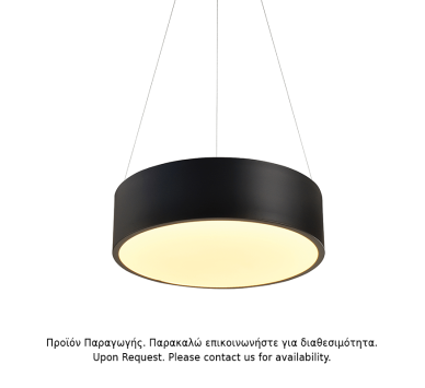 ΚΡΕΜΑΣΤΟ Φ/Σ LED 32W 3180LM CCT ΜΑΥΡΟ ΜΕΤ/ΚΟ D35XH140CM OPTIMUS
