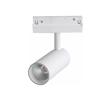 ΛΕΥΚΟ ΜΑΤ ΜΑΓΝΗΤΙΚΟ ΣΠΟΤ  48V DC 7W 3000K 550LM 36° OSRAM RA90 Φ50*90MM