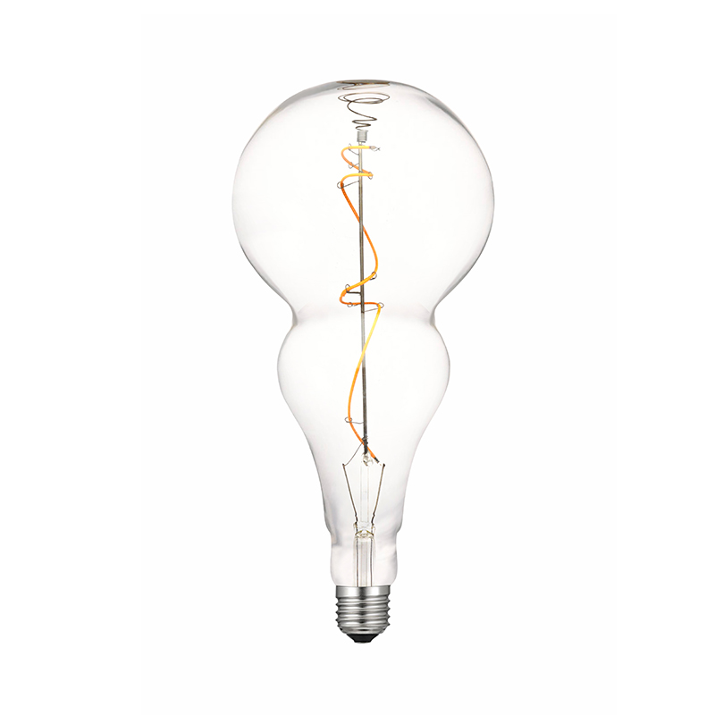 LED FILAMENT E27  DIM IDRIS  5W 2700K 230V AC 350LM RA80 30000H 360°