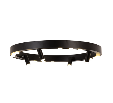 NETTO ΟΡΟΦΗΣ Φ/Σ LED 48W COB ΜΑΥΡΟ ΑΛΟΥΜΙΝΙΟ 3000K 4320LM D65ΧΗ6,5CM MAGNETO