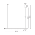 NETTO ΚΡΕΜΑΣΤΟ Φ/Σ LED 30W COB ΛΕΥΚΟ ΑΛΟΥΜΙΝΙΟ 3000K 2700LM 120X4XH139CM MAGNETO