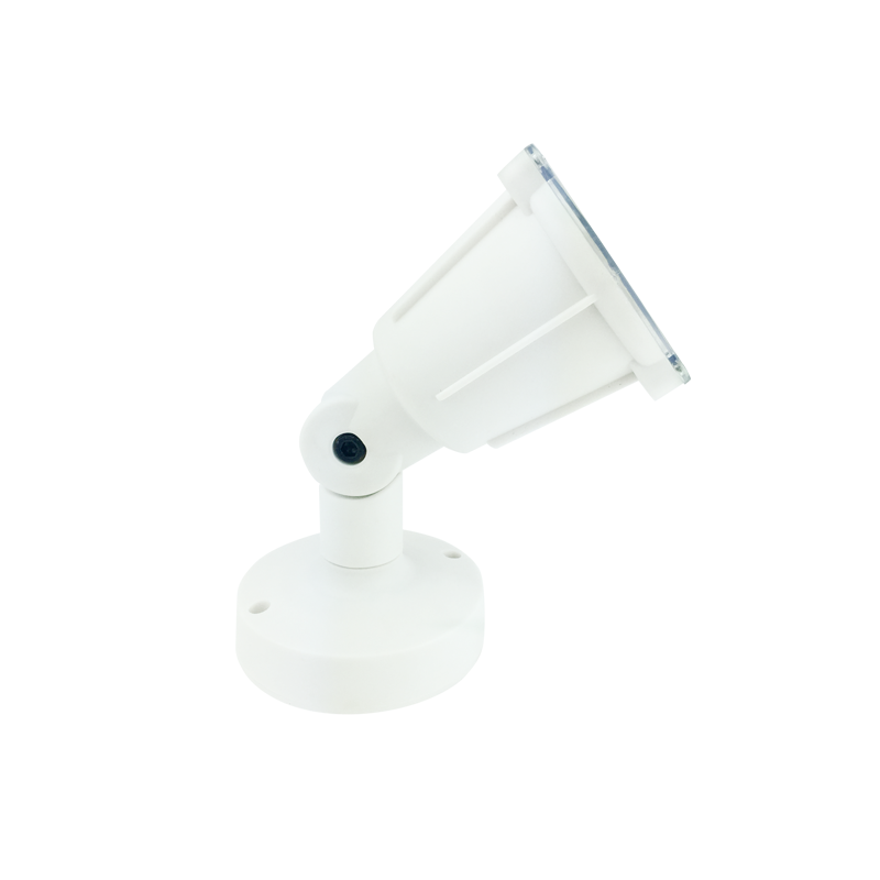 LED PP WHITE SPOT LIGHT230V IP54 6W 3000K 480Lm SMD120°Ra80