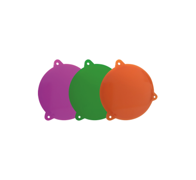 SET OF 3 PIECES(GREEN, PURLE, ORANGE) COVERS FOR KERT LIGHT