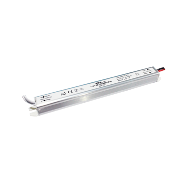 LINEAR METAL CV LED DRIVER 24W 230V AC-24V DC 1A IP20 WITH CABLES