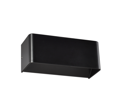 ΕΠΙΤΟΙΧ.Φ/Σ LED ΜΑΥΡΟ UPDOWN PARALLEL 2X3W 230V 3000K 30000h NEPHELE