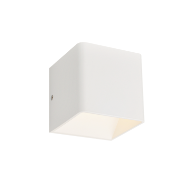 ΛΕΥΚΗ ΑΠΛΙΚΑ LED UP-DOWN CUBE 1X3W 230V 3000K 25000hrs NEPHELE