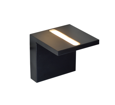 NETTO Φ/Σ LED UPSIDE TETRIS ΜΑΥΡ 4W 230V 3000K 30000hrs 10X10X10CM TETRIS