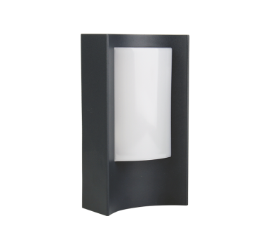 LED SMD WALL LUMINAIRE 7W 350LM 170° 230V AC 3.000K DARK GREY CRI80 IP54 30.000HRS