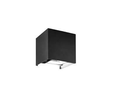 LED COB WALL LUMINAIRE 6W 435LM 0-120° 230VAC 3.000K DARK GREY CRI80 IP54 30.000HRS