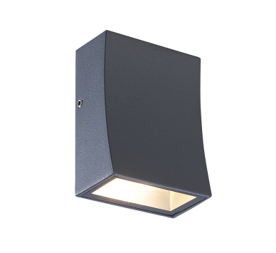 LED HP WALL LUMINAIRE 3W 110LM 89° 230V AC 3.000K DARK GREY CRI80 IP65 30.000HRS