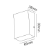 LED HP WALL LUMINAIRE 3W 110LM 89° 230V AC 3.000K DARK GREY CRI80 IP65 30.000HRS